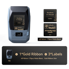 M2 Vial Label Printer, Smart Color Printing with Phones & PC for Home/Business/Lab-12
