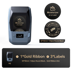 M2 Vial Label Printer, Smart Color Printing with Phones & PC for Home/Business/Lab-13
