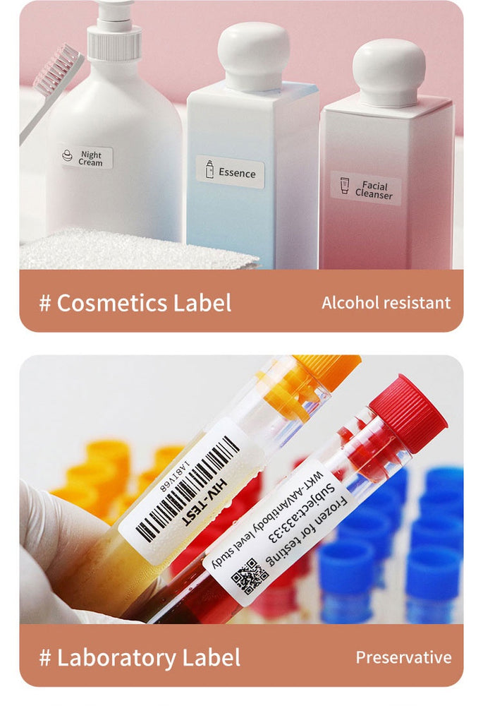 NIIMBOT B18 Color Label Printer, Wireless Bluetooth Connection, Portable,Mobile Editing,Support Color Printing Rechargeable