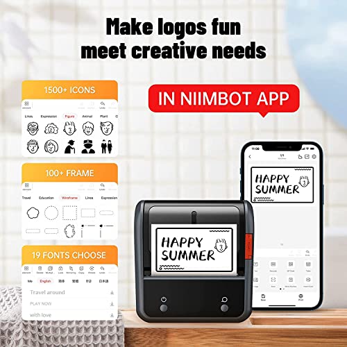 NIIMBOT B3S 3Inch Thermal Label Maker