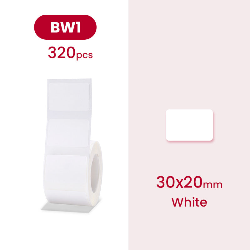 White Series Label Sticker for B21