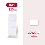 White Series Label Sticker for B21