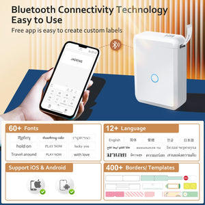 D110 Portable Bluetooth Label Printer